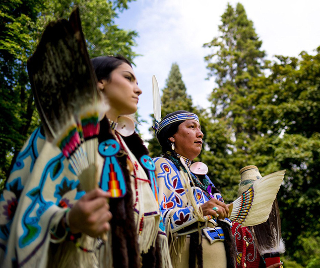 CdA Indian Reservation dancer